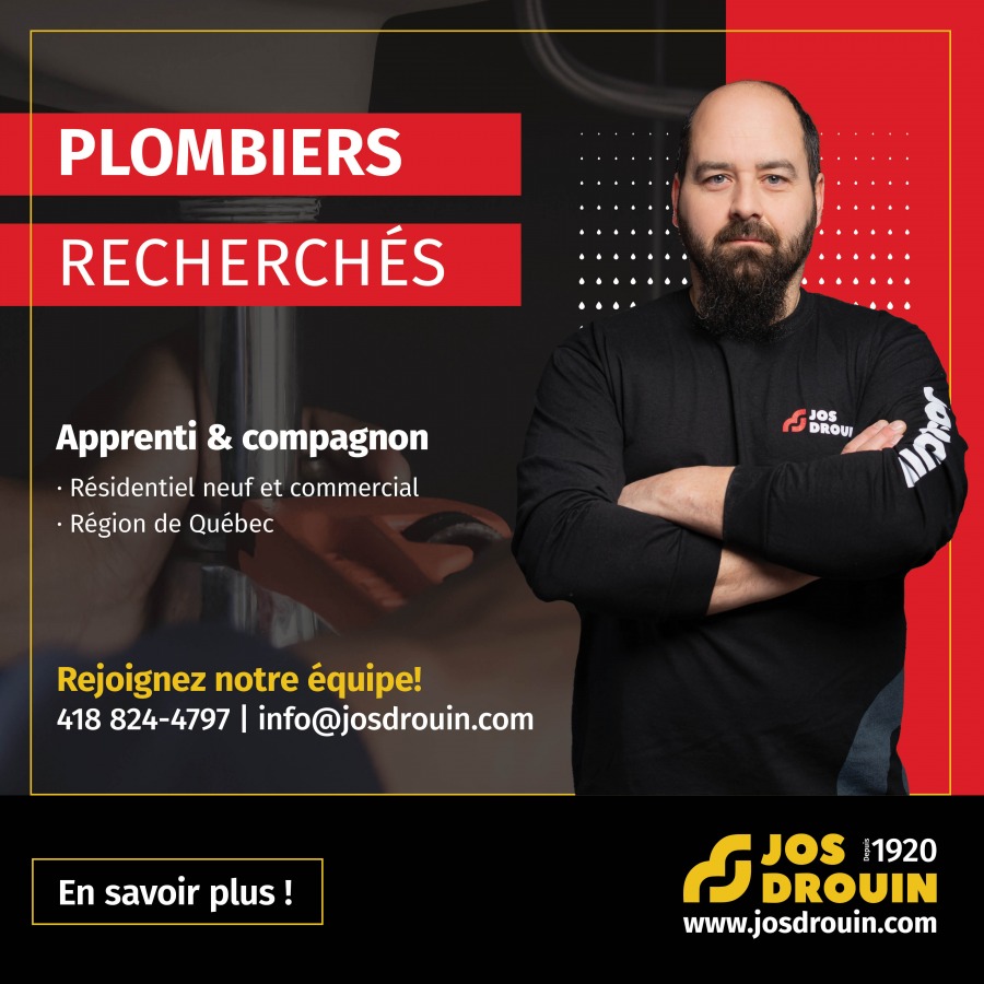 Plombiers recherch&eacute;s